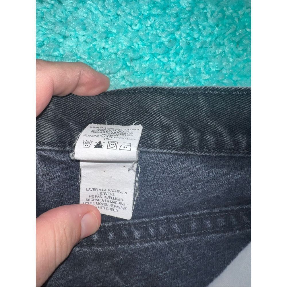 HARLEY DAVIDSON Classic vintage black denim jeans size 28 ladies clothing - Picture 4 of 9
